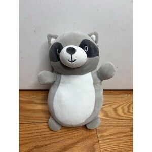 2019 Raccoon Squishmallows Troy the Hug Mees Plush Stuffed Toy - Gray - 16 Inch